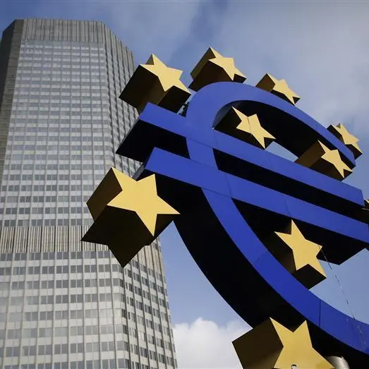 Euro zone banks set for worst day in two years, down 9.5%