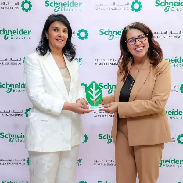 Al Mulla Engineering wins Schneider Electric’s sustainability impact award in Kuwait