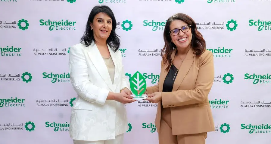 Al Mulla Engineering wins Schneider Electric’s sustainability impact award in Kuwait