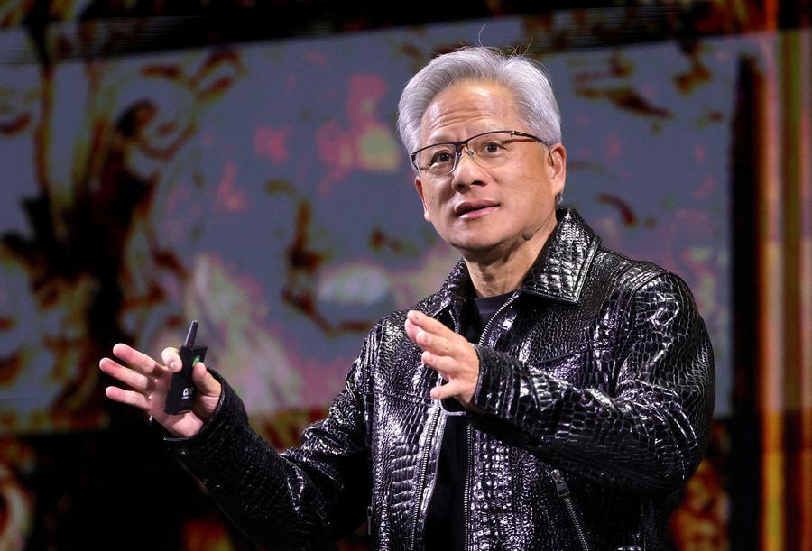 Nvidia CEO says AI boom far from over after tepid sales forecast