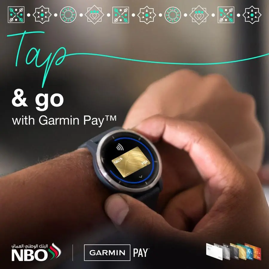 NBO introduces Garmin Pay, enabling contactless payments via smartwatch