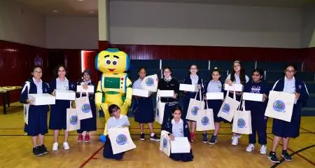 Introducing KiDS program to more than 400 students at Al Mawakeb School