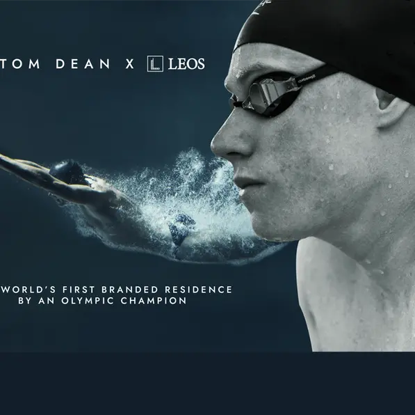 Dubai welcomes the world’s first olympic champion-branded residence by LEOS Developments in partnership with Tom Dean