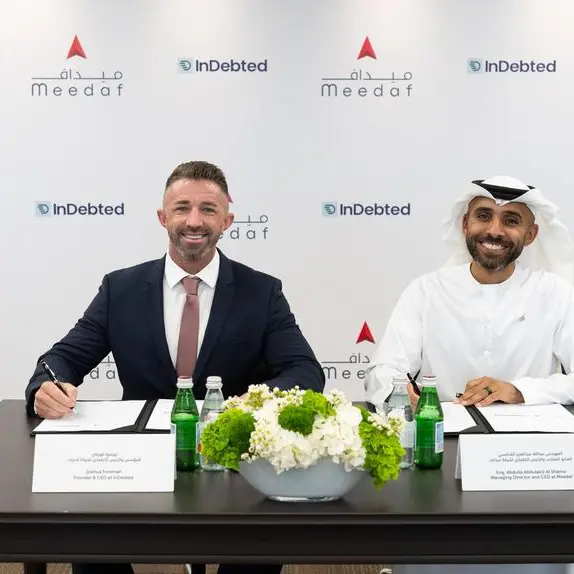 Meedaf and InDebted form strategic partnership to transform debt resolution in the UAE