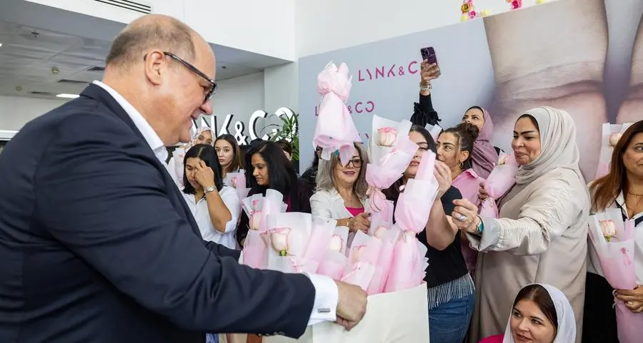 Lynk & Co. hosts a breast cancer awareness event at its showroom on Salwa Road