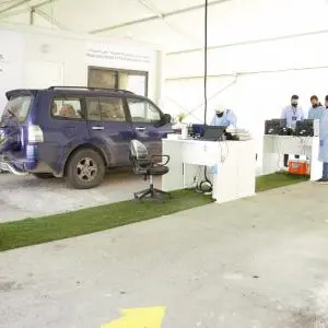 MedLabs launch their \"Drive-Thru\" service for COVID-19 testing in Jordan