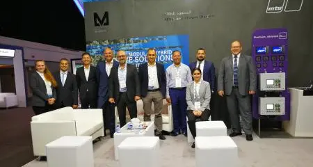 Al Masaood power division showcases MTU's advanced hybrid propulsion systems at seatrade offshore marine and workboats middle east