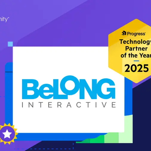 Belong Interactive named EMEA Technology Partner of the Year 2025 by Progress Sitefinity