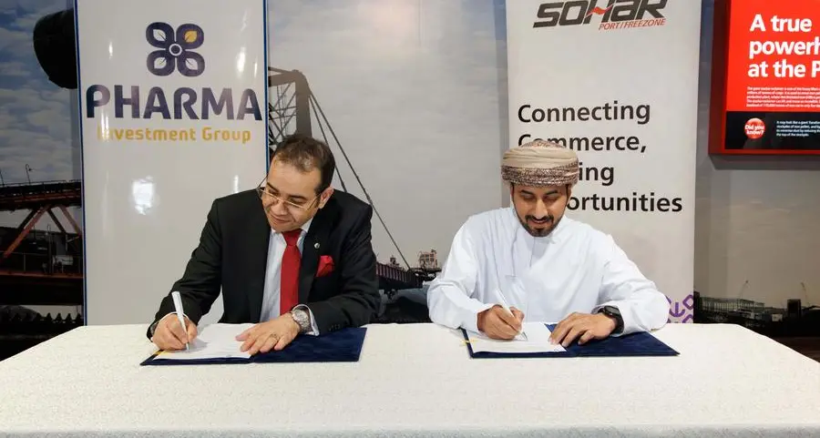 Sohar Port and Freezone signs land lease agreement with Pharma Investment Group (FZC) LLC