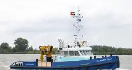 IRSHAD receives Damen Shoal buster 2308 for SPM buoy maintenance