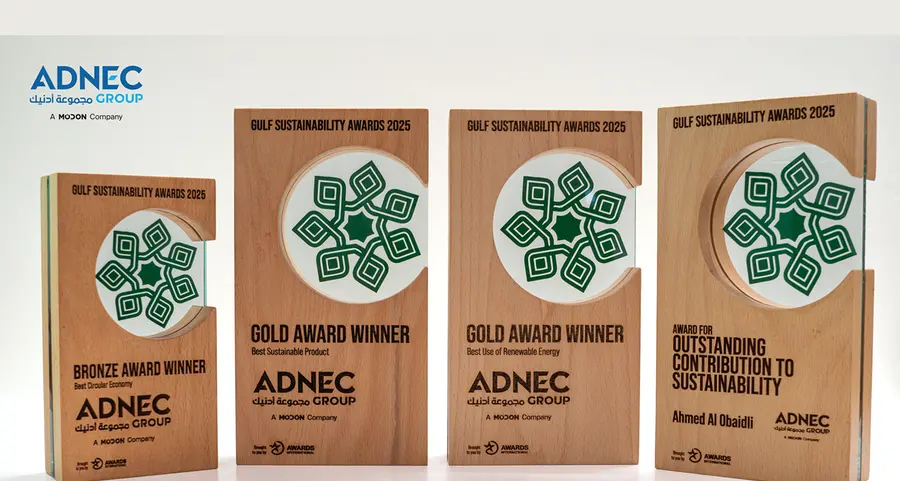 ADNEC Group wins four honours at Gulf Sustainability Awards 2025