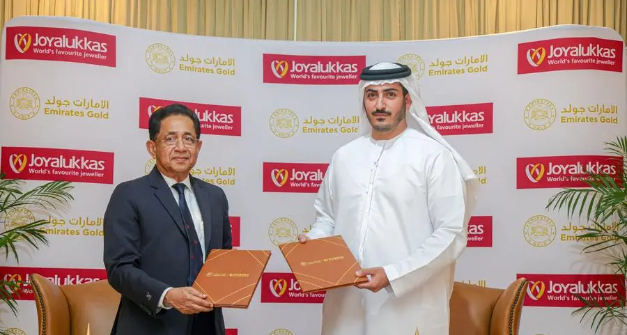 Emirates Gold and Joyalukkas announce certified 24k gold bars through strategic uae partnership
