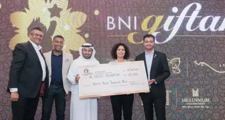 BNI UAE partners with Millennium Hotels & Resorts MEA to raise funds for Al Jalila Foundation's basma Campaign
