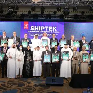 The Arab Academy for Science, Technology and Maritime Transport Branch in Sharjah awarded for Distinctive Contribution to Innovation in Maritime Education