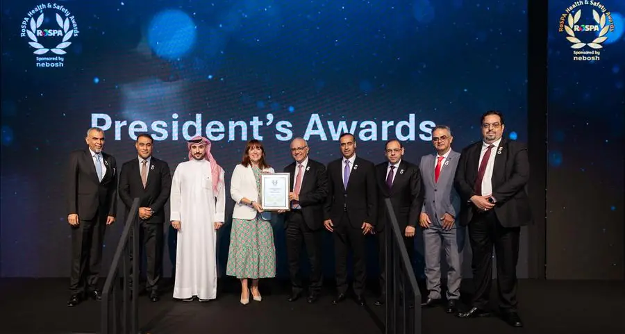 Alba receives RoSPA President’s Award at Safety Summit 2025