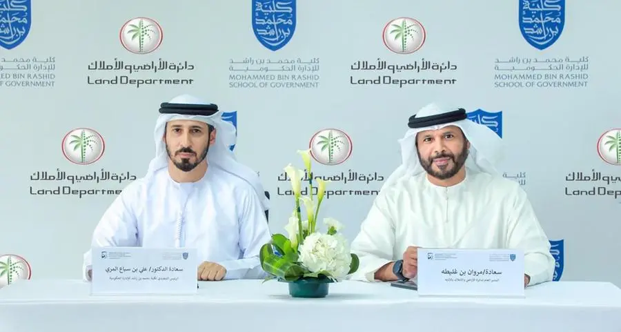 Mohammed bin Rashid School of Government and Dubai Land Department enter strategic partnership to cultivate real estate leadership in dubai