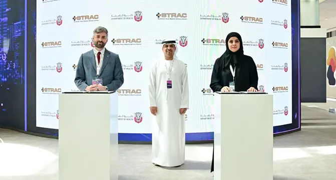 DoH and STRAC ink strategic partnership to strengthen health systems resilience and sustainability in Abu Dhabi