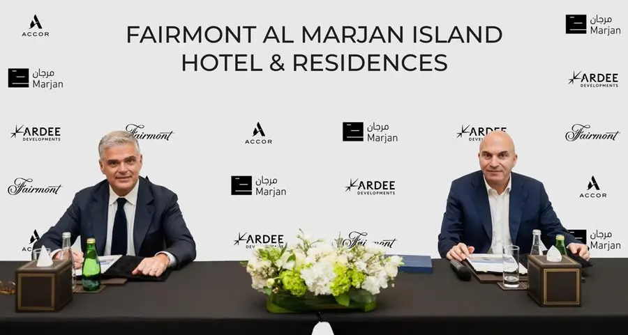 Ardee Developments signs with Fairmont Hotels & Resorts to launch Fairmont Residences Al Marjan Island and Fairmont Al Marjan Island hotel