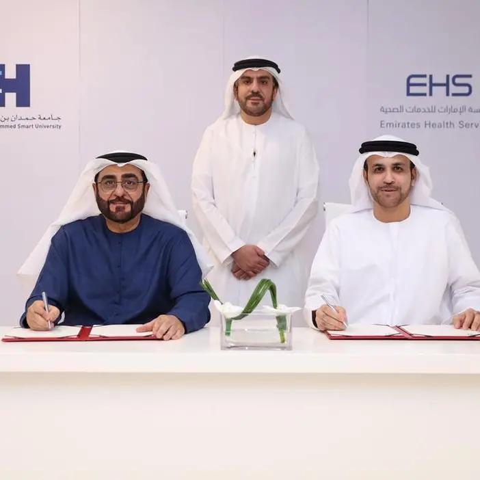 Emirates Health Services and Hamdan Bin Mohammed Smart University sign MoU to strengthen joint efforts