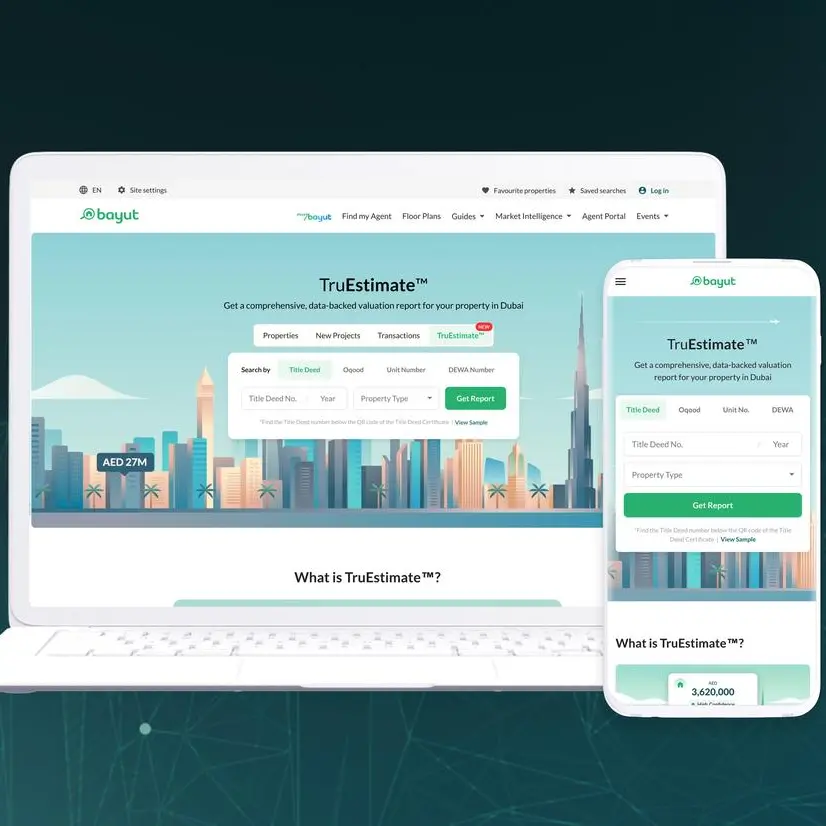 Bayut launches property valuation tool ‘TruEstimate’ with data integration from Dubai Land Department