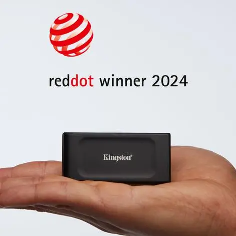 Kingston XS1000 external SSD wins 2024 Red Dot Award