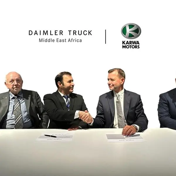 Karwa Motors and Daimler Truck Middle East Africa sign strategic partnership at Busworld Europe 2025