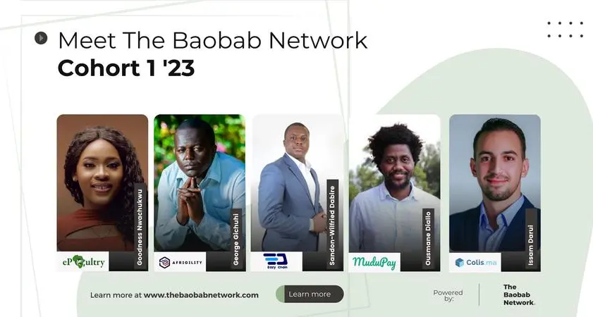The Baobab Network invests in five new start-ups