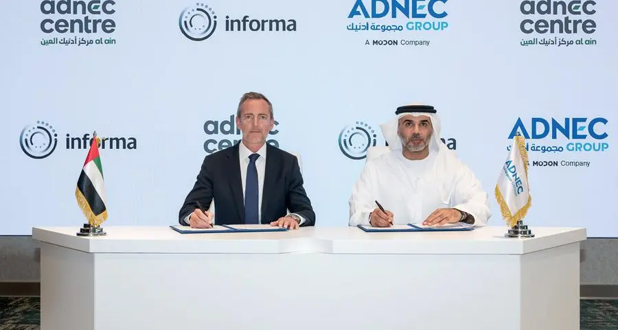 ADNEC Group and Informa sign MoU to enhance exhibitions sector in Al Ain