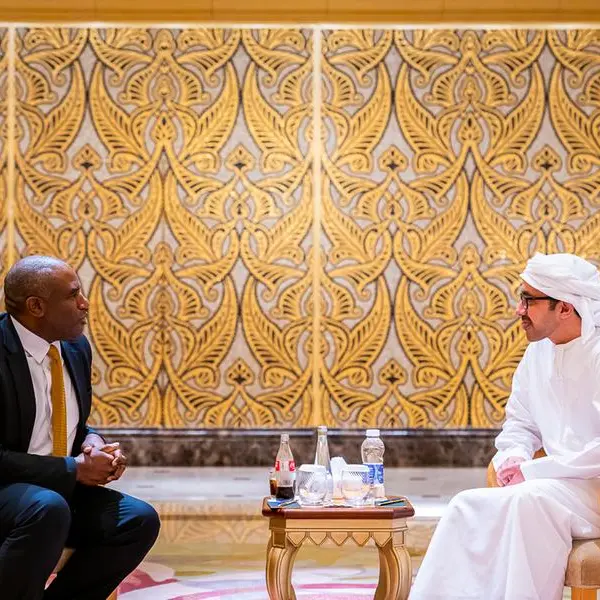 Abdullah bin Zayed meets Britain's Shadow Foreign Secretary