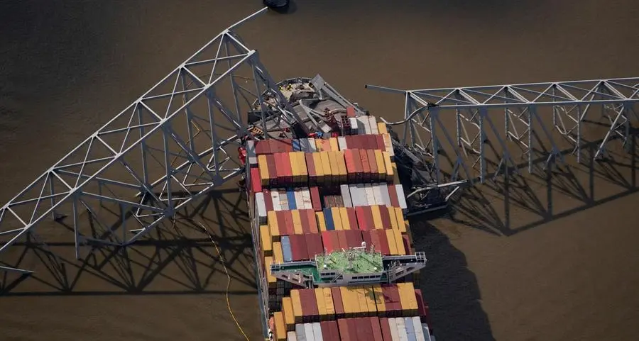 Stranded ships exit Baltimore port via temporary channel