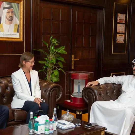 HE Saeed Al Tayer and Veolia’s Water Tech Zone CEO discuss co-operation in water innovation and sustainability