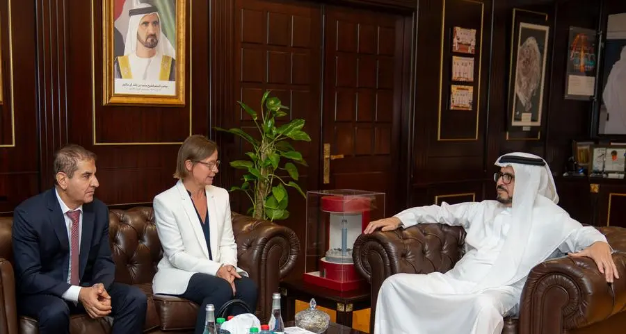 HE Saeed Al Tayer and Veolia’s Water Tech Zone CEO discuss co-operation in water innovation and sustainability