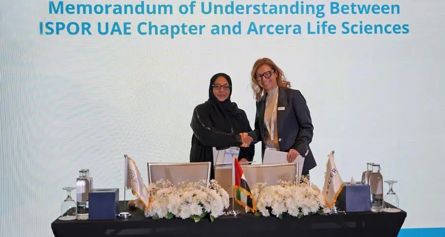 Arcera Life Sciences drives healthcare innovation with strategic ISPOR UAE Chapter partnership