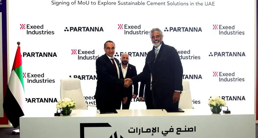 Exeed Industries signs MoU with Partanna Oasis to explore sustainable cement solutions in the UAE