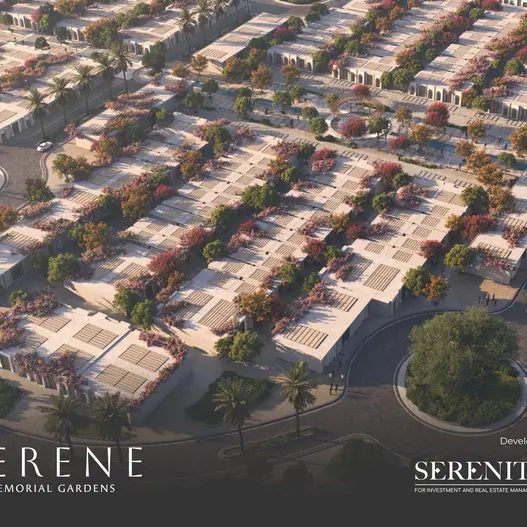 Serenity launches Serene project to introduce an elevated model for memorial gardens in Egypt