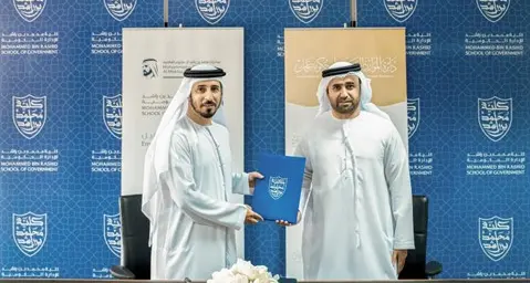 MBRSG and Department of Human Resources- Government of Ajman sign MoU