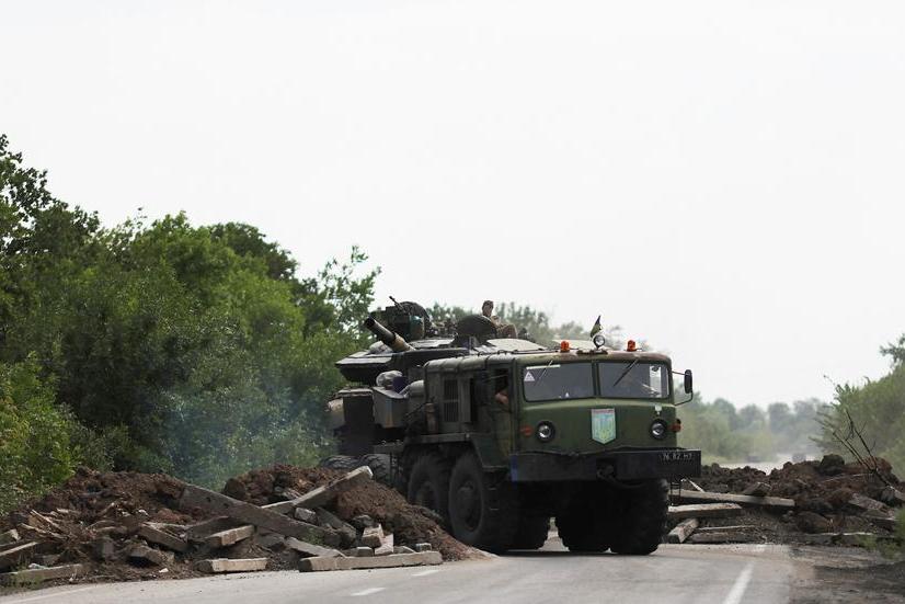 Heavy Russian shelling in Ukraine's Donetsk region