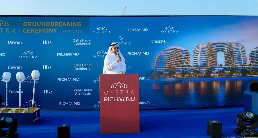 Richmind breaks ground on Oystra at Al Marjan Island, Ras Al Khaimah