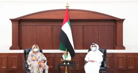 ADFD Holds Meeting with Sudanese Minister of Foreign Affairs