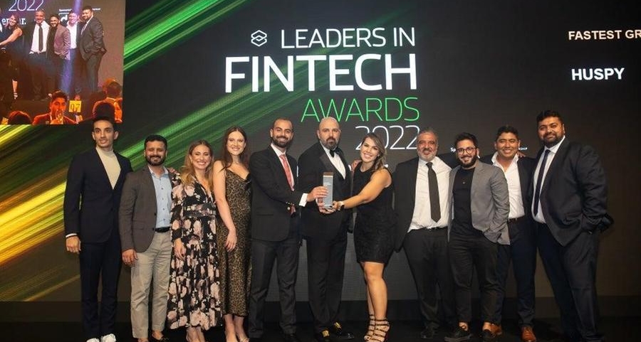 Huspy recognised for fastest growth at 2022 leaders in Fintech Awards
