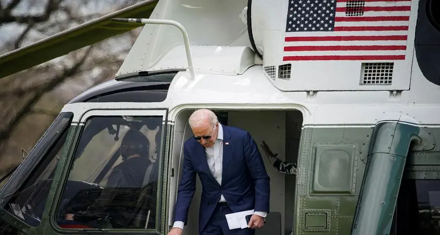 Biden heads to Europe as Russian offensive stalled, besieged Mariupol burns