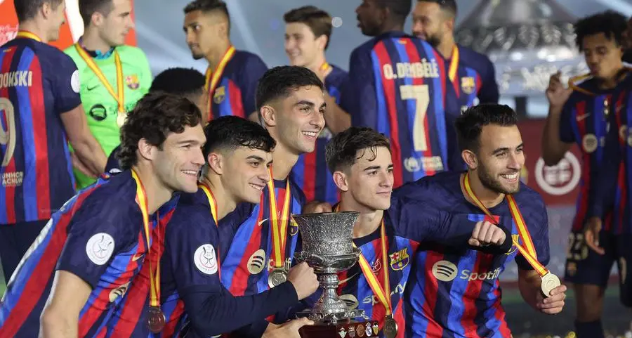 Gavi shines as Barca beat Madrid to win Spanish Super Cup