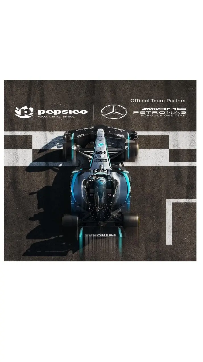 Pepsico® announces landmark global partnership with Mercedes-AMG PETRONAS F1 Team for 2026