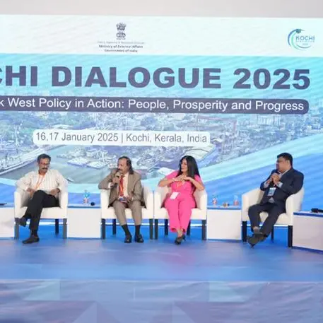 Zahraa Taher represents Bahrain-India Society at Kochi Dialogue 2025