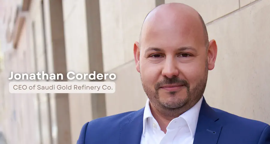 Jonathan D. Cordero appointed new Chief Executive Officer of Saudi Gold Refinery