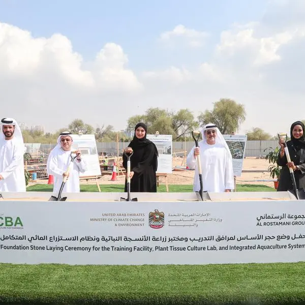 ICBA and Al Rostamani Group lay foundation stone for new training center and agricultural research facilities