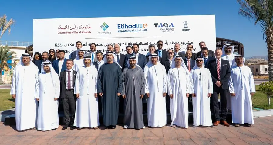 Ras Al Khaimah signs agreement to develop the largest wastewater infrastructure project in the Emirate to enable sustainable growth