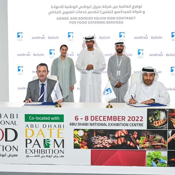 ADNOC signs food catering agreements worth over AED 1bln with four UAE companies