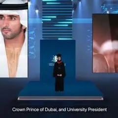 Hamdan bin Mohammed surprises HBMSU graduates with congratulatory message during virtual graduation ceremony