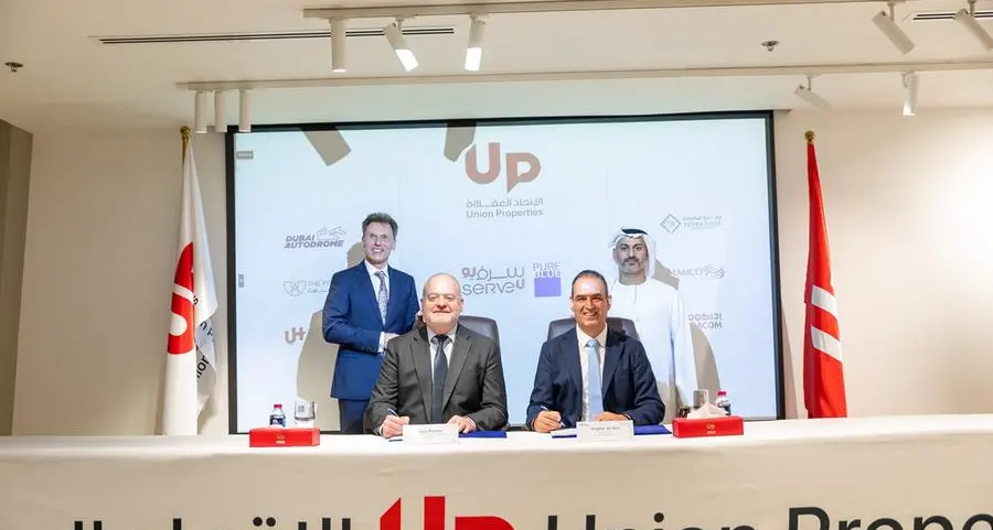 ServeU, Union Properties’ subsidiary, and PureBlue Water collaborate to drive sustainable water and wastewater management across UAE